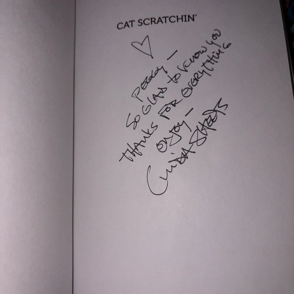 Cat Scratchin': A Collection of Good Cats‎ and Their People Linda Sheets- Signed
